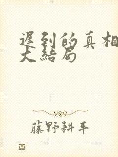 迟到的真相短剧大结局