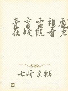 青盲电视剧全集在线观看免费播放