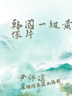 韩国一级黄色录像片