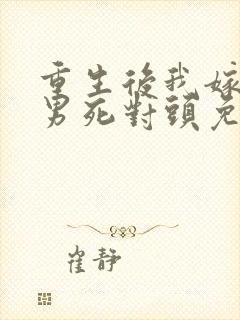 重生后我嫁给渣男死对头免费