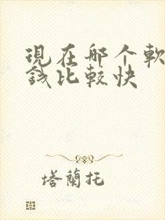 现在哪个软件赚钱比较快