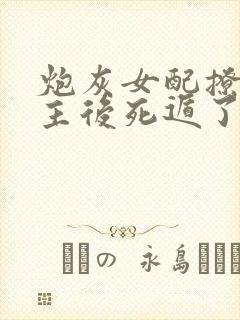 炮灰女配撩错男主后死遁了