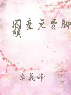 国产免费脚交视频