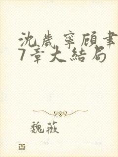 沈岁宁顾聿礼27章大结局