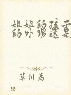 姐姐的孩子是我的外甥还是侄子