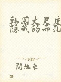 韩国大尺度电影隐藏的面孔