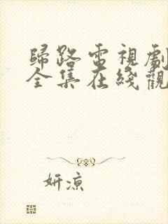 归路电视剧免费全集在线观看