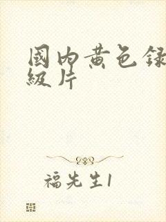 国内黄色录像一级片