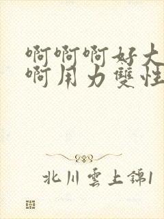 啊啊啊好大啊啊啊用力双性np