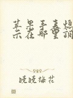 苹果手表熄屏显示在哪里调