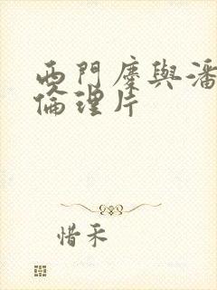 西门庆与潘金莲伦理片