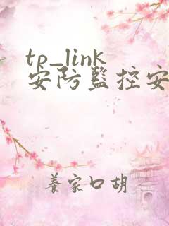 tp_link安防监控安装app