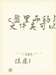 c盘里面的用户文件夹可以删除吗