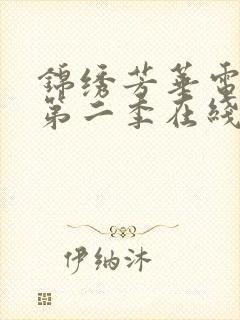 锦绣芳华电视剧第二季在线观看