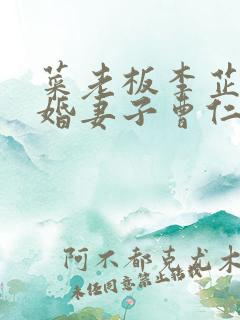 菜老板李芷珊新婚妻子曹仁妻