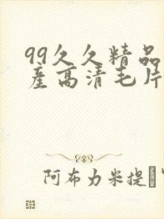 99久久精品国产高清毛片