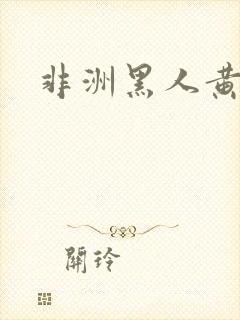 非洲黑人黄毛片