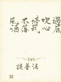 风不停吹过去雨洒落我心底是哪首歌