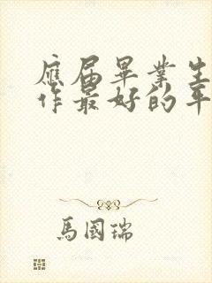 应届毕业生找工作最好的平台