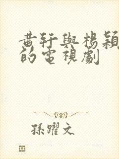 黄轩与杨颖主演的电视剧