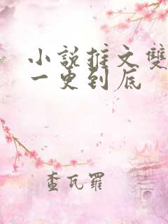 小说推文双男主一更到底