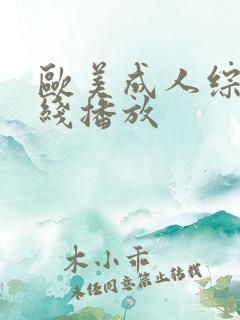 欧美成人综合在线播放