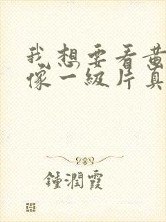 我想要看黄色录像一级片真人