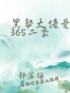 黑帮大佬爱上我365二季
