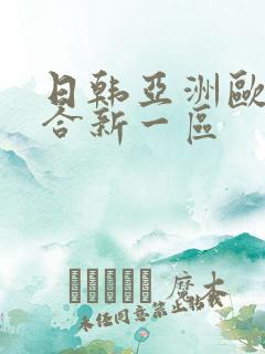 日韩亚洲欧美综合新一区