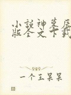 小说神墓辰东正版全文下载