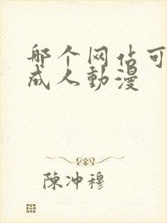 哪个网站可以看成人动漫