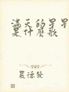 满天的星星是你是什么歌
