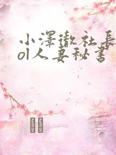 小泽彻社长秘书ol人妻秘书