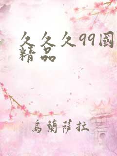 久久久99国产精品