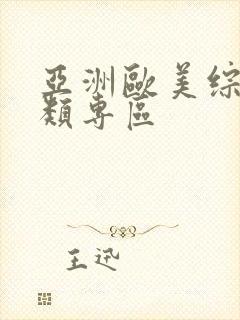 亚洲欧美综合另类专区