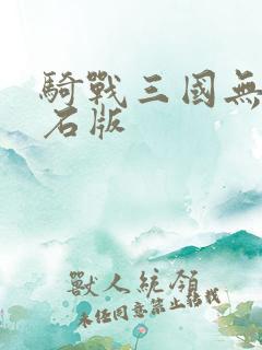 骑战三国无限钻石版