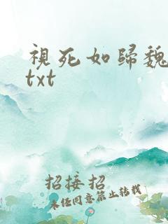 视死如归魏君子txt