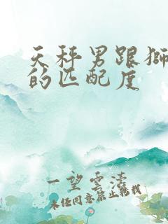 天秤男跟狮子女的匹配度