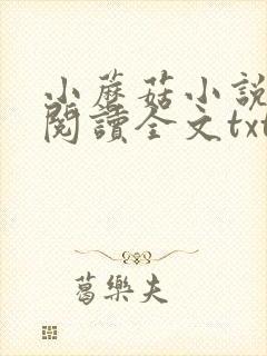 小蘑菇小说免费阅读全文txt