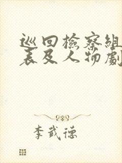 巡回检察组演员表及人物剧情介绍