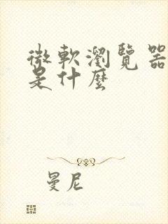 微软浏览器网址是什么