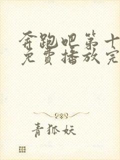 奔跑吧第十一季免费播放完整版高清