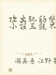 攻出轨的双男主小说三观不正