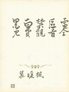 黑白禁区电视剧免费观看全集高清