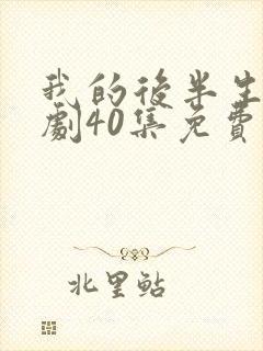 我的后半生电视剧40集免费