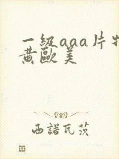 一级aaa片特黄欧美