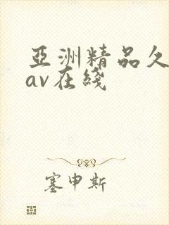 亚洲精品久一品av在线