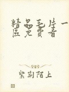 精品毛片一区二区免费看
