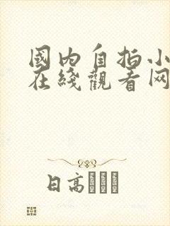 国内自拍小视频在线观看网站