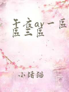 午夜av一区二区三区